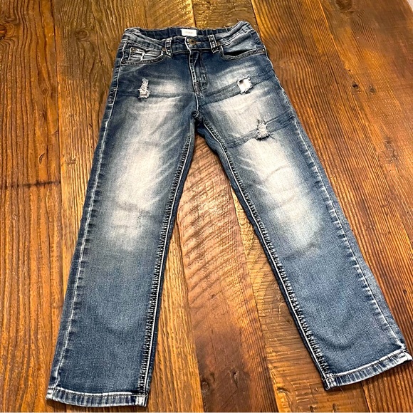 Hudson Kids Distressed Jeans Size 7. - Picture 2 of 9